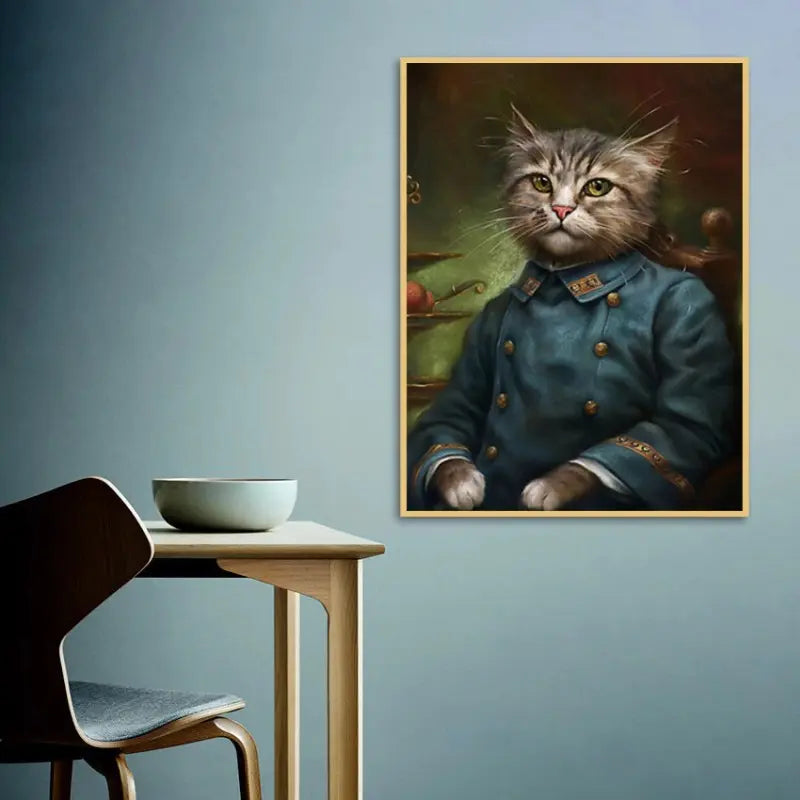 Poster Chat Kawaii Staline - Vraiment-chat