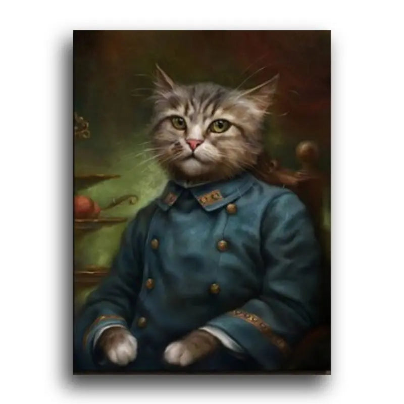 Poster Chat Kawaii Staline - Vraiment-chat