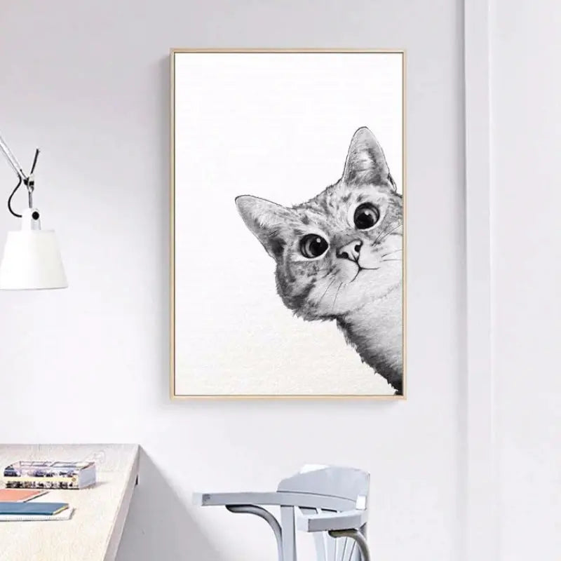 Poster Chat Perdu - Vraiment-chat