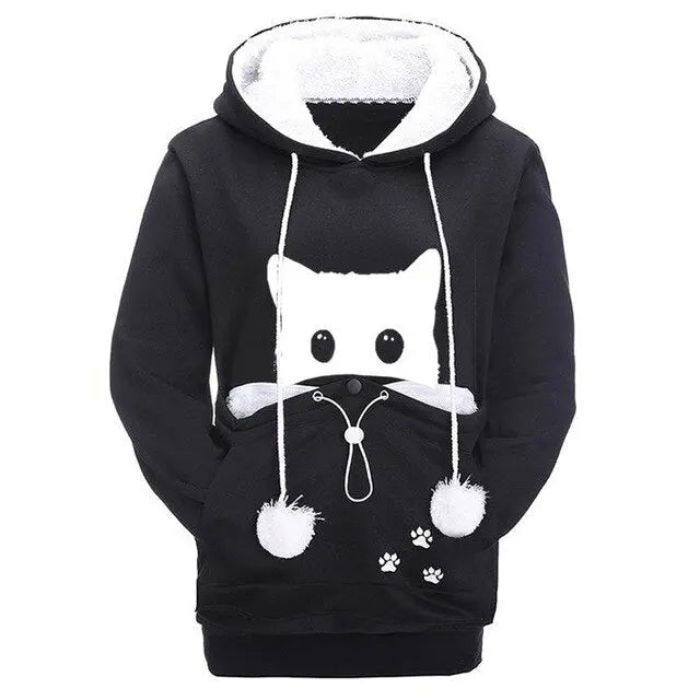 Sweat à poche ventrale pour Chat - Vraiment-chat