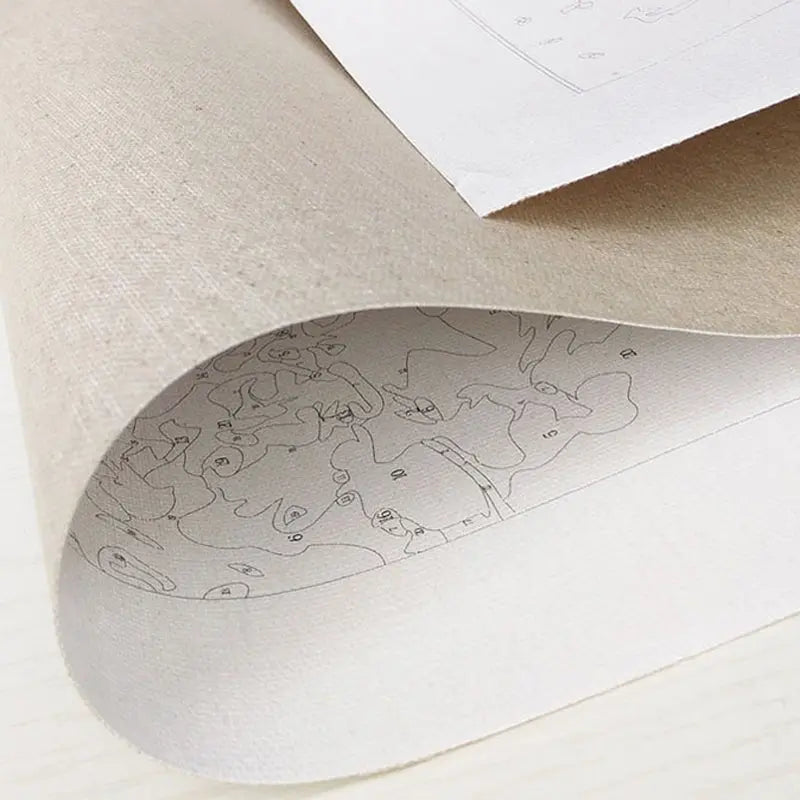 Peinture par Numéro Chat Endormi - Vraiment-chat