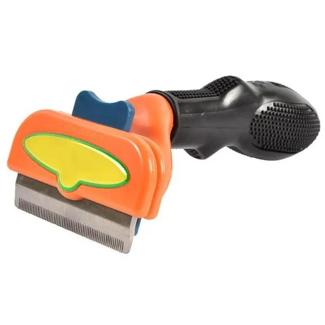 Brosse pour sous poil de chat avec bouton Vraiment-chat