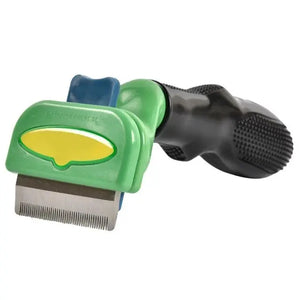Brosse pour sous poil de chat avec bouton Vraiment-chat