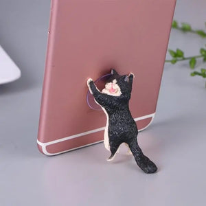 Figurine support de téléphone chat Vraiment-chat