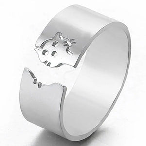 Bague Forme de Chat Vraiment-chat