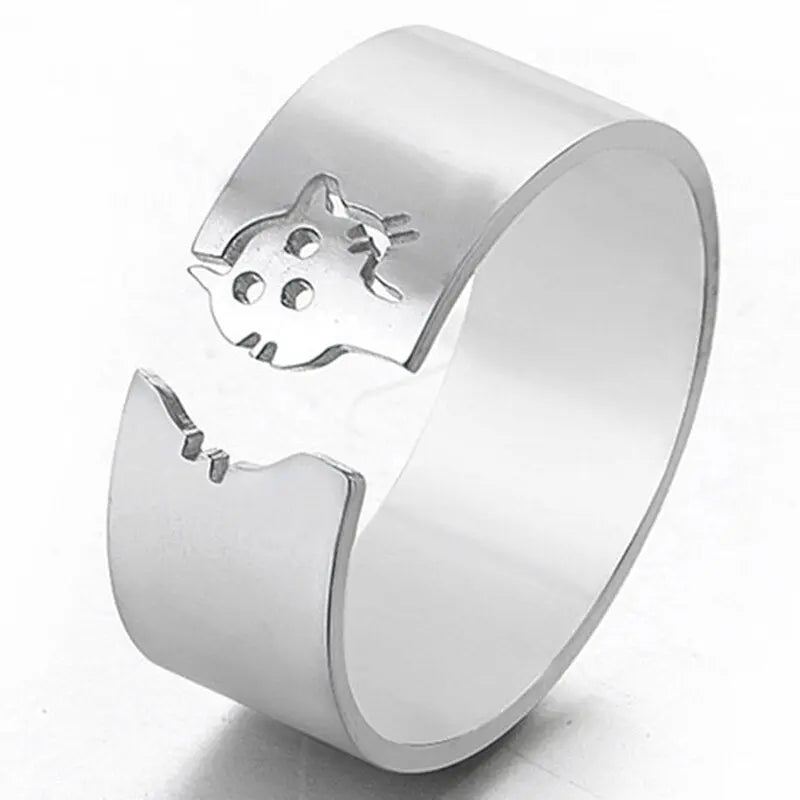 Bague Forme de Chat Vraiment-chat