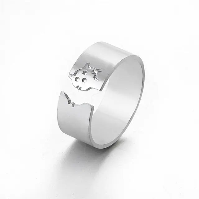Bague Forme de Chat Vraiment-chat