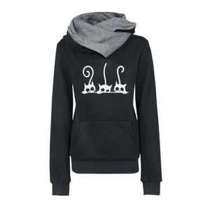 Sweat trois petits chats Vraiment-chat