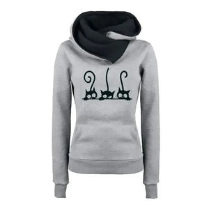 Sweat trois petits chats Vraiment-chat