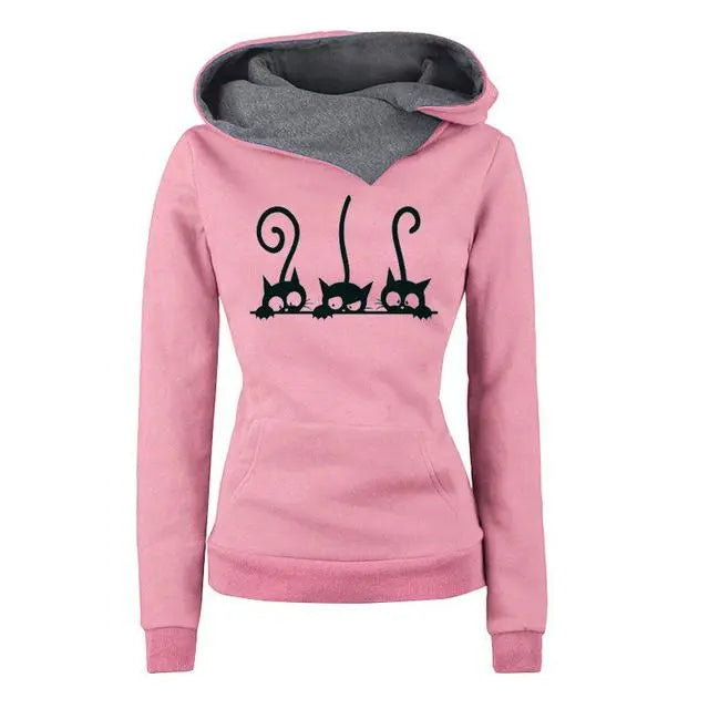 Sweat trois petits chats Vraiment-chat