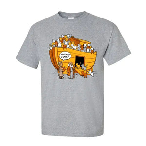 Tee shirt Humour Chat et Noé Vraiment-chat