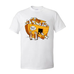 Tee shirt Humour Chat et Noé Vraiment-chat