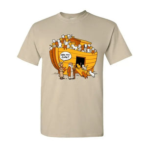 Tee shirt Humour Chat et Noé Vraiment-chat