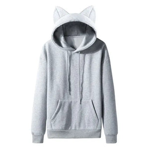 Sweat avec Oreilles de Chat Vraiment-chat