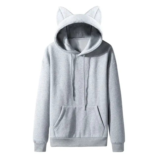 Sweat avec Oreilles de Chat Vraiment-chat