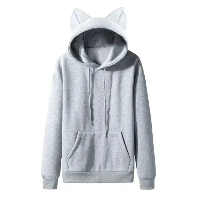 Sweat avec Oreilles de Chat Vraiment-chat