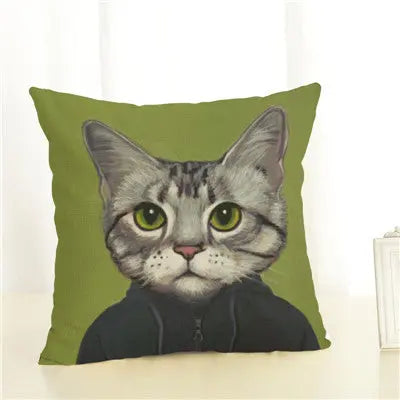 Housse d'oreiller Chat - Vraiment-chat
