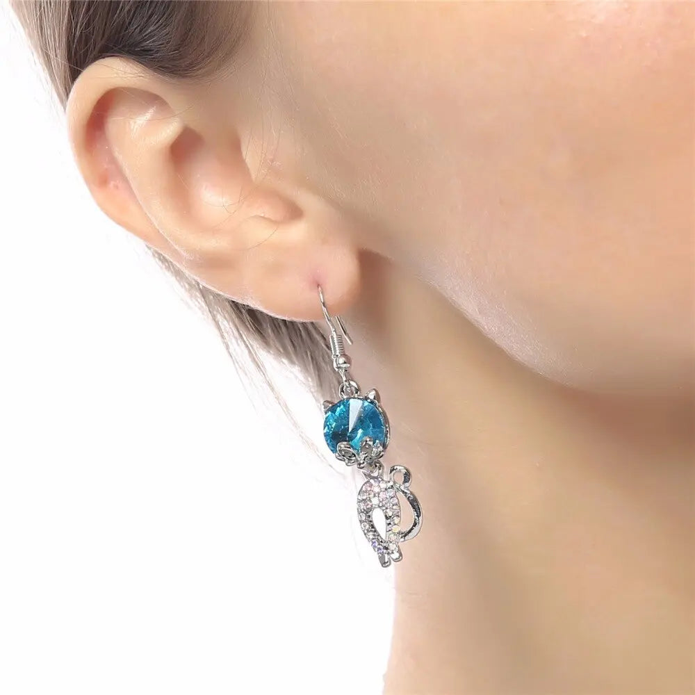 Pendentif Chat à Tête Bleu - Vraiment-chat