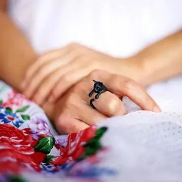 Bague Chat Vintage - Vraiment-chat