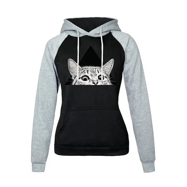 Sweat Chaton pour Femme - Vraiment-chat