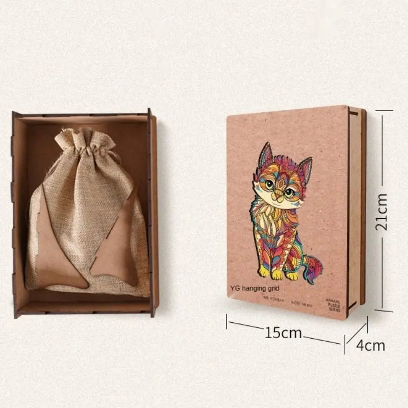 Puzzle de Chaton en Bois - Vraiment-chat