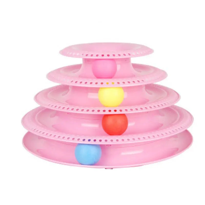 Jouet Ludique pour Chat en Pyramide - Vraiment-chat