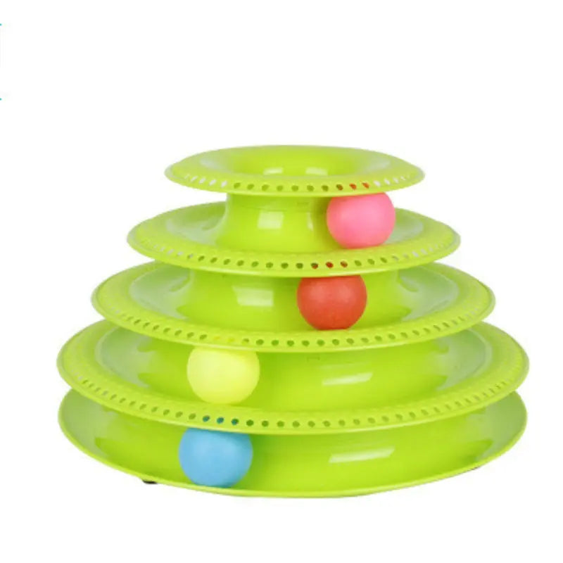 Jouet Ludique pour Chat en Pyramide - Vraiment-chat