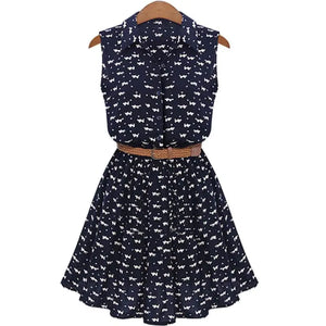 Robe d'été avec Motifs de Chat - Vraiment-chat