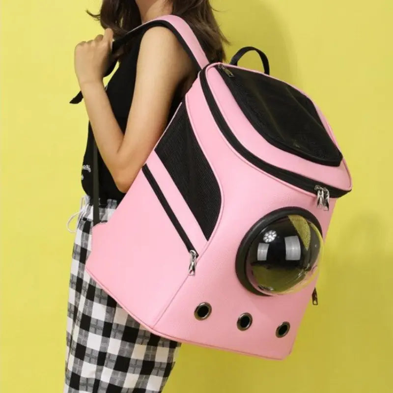 Sac à dos pour Chat en Cuir - Vraiment-chat