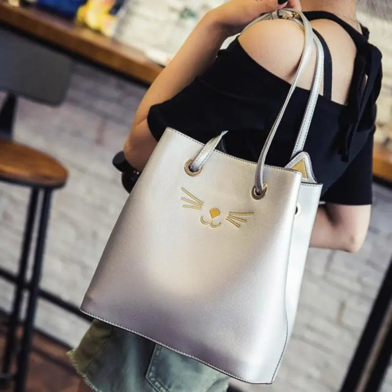 Sac à Main à Oreilles de Chat - Vraiment-chat