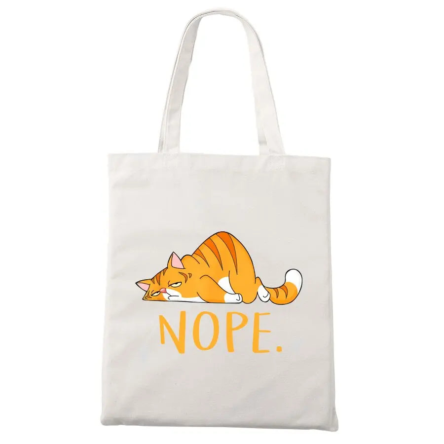 Tote Bag Chat Fatigué - Vraiment-chat