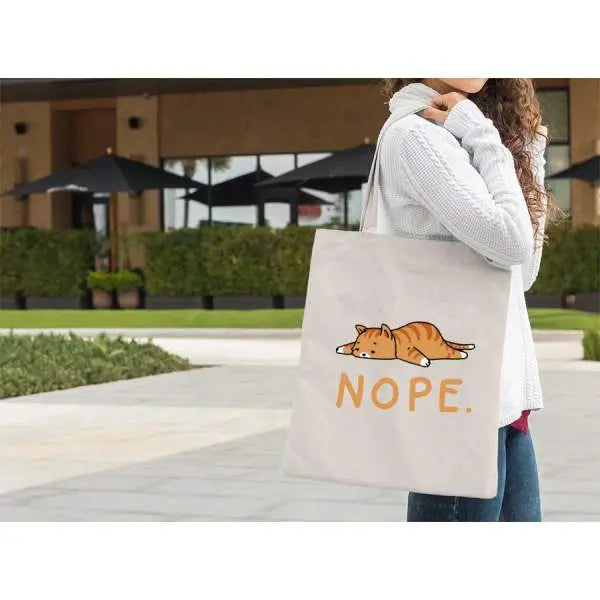 Tote Bag Chat Fatigué - Vraiment-chat