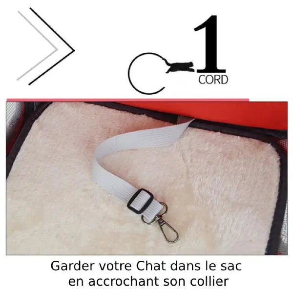 Sac à dos Transport de Chat Gatopack - Vraiment-chat