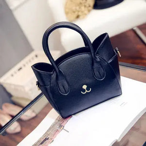 Catty, Sac à main cuir Chat - Vraiment-chat