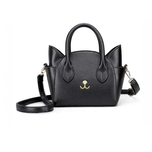 Catty, Sac à main cuir Chat - Vraiment-chat