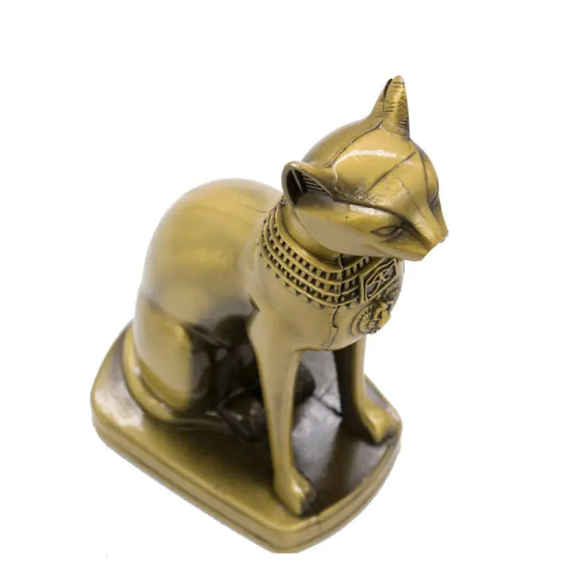 Statue de Chat Egyptien en Métal - Vraiment-chat