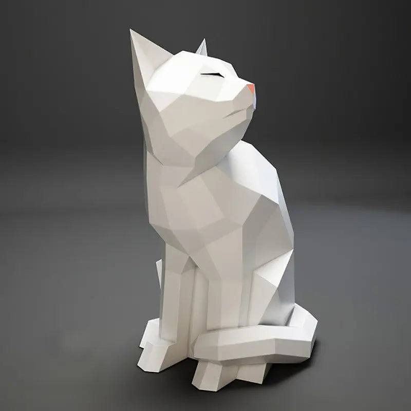 Statue de Chat qui inspire à monter soi-même - Vraiment-chat