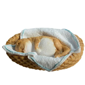 Statue Chat Assis Orange Vraiment-chat