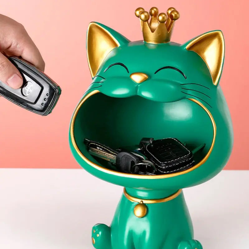 Statue de Chat en couleur Vraiment-chat