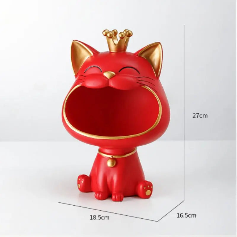 Statue de Chat en couleur Vraiment-chat