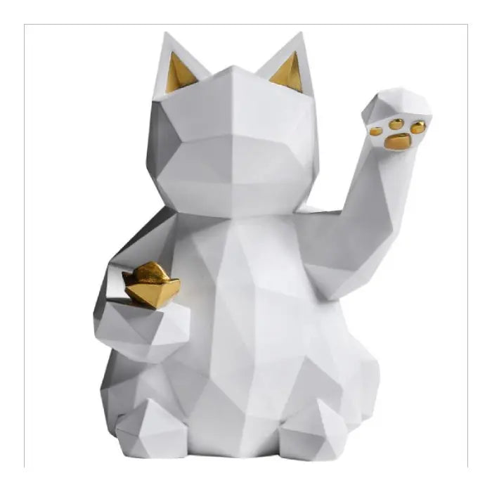 Statue de Chat Moderne Vraiment-chat