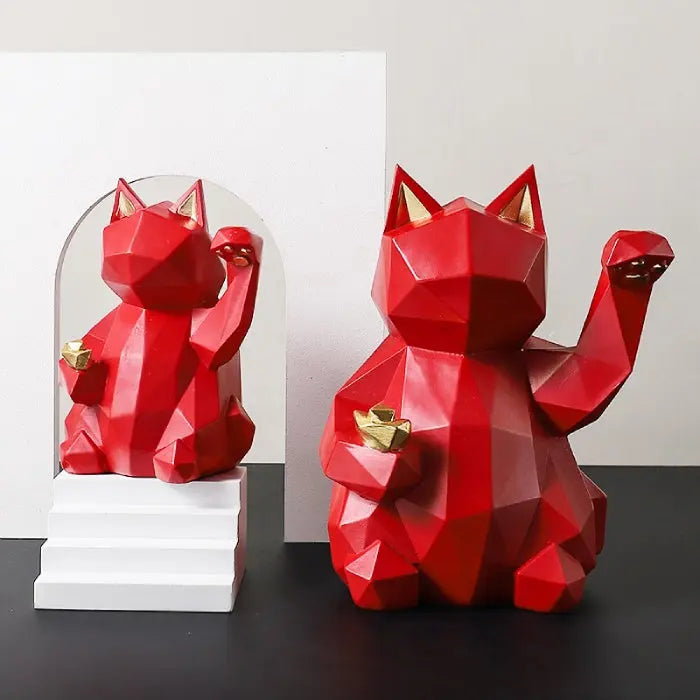 Statue de Chat Moderne Vraiment-chat