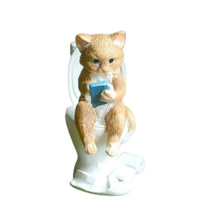 Statuette de Chat Design Humoristique Vraiment-chat