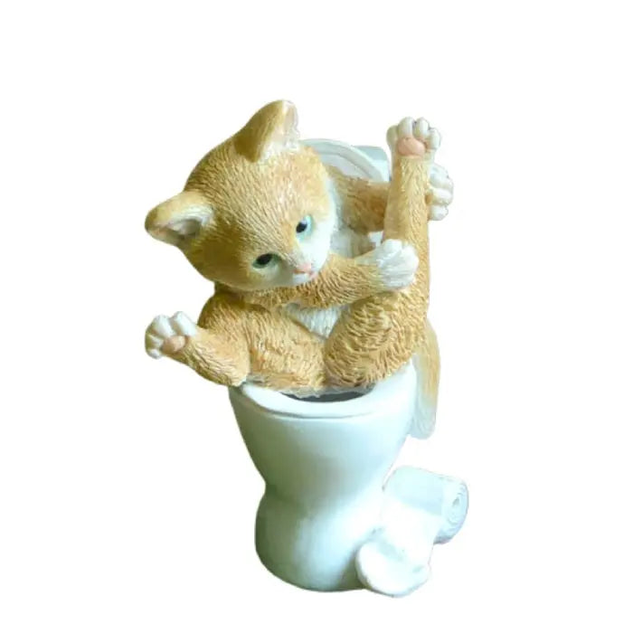 Statuette de Chat Design Humoristique Vraiment-chat