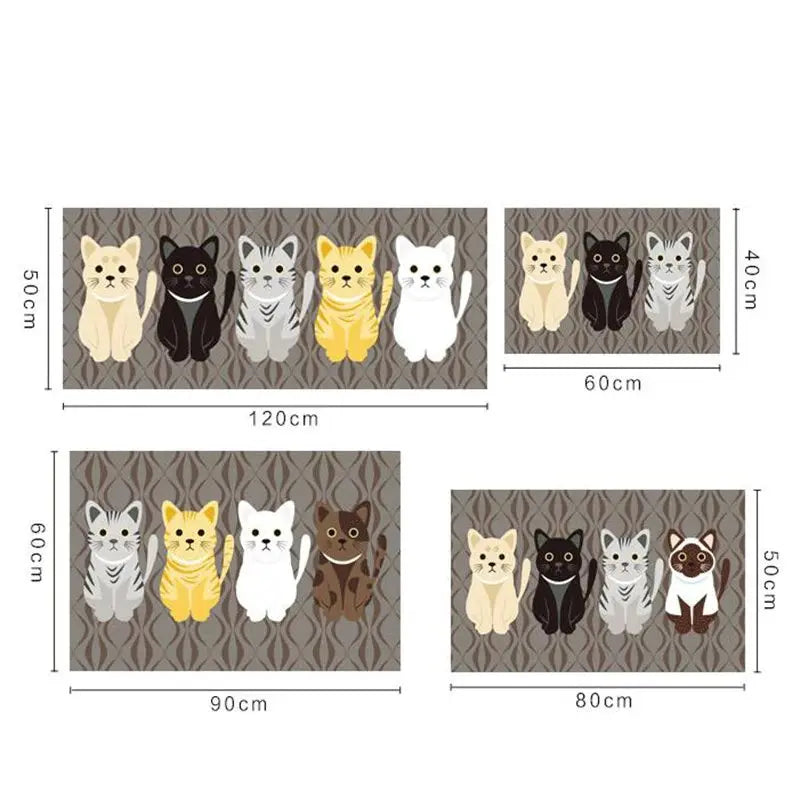 Tapis de sol motif Chat - Vraiment-chat