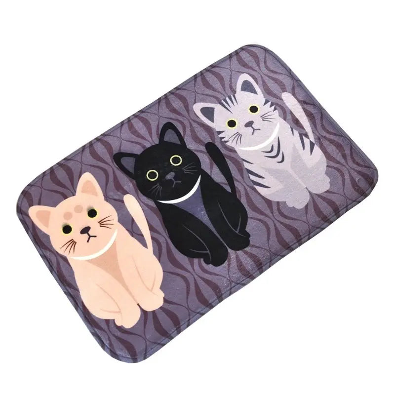 Tapis de sol motif Chat - Vraiment-chat