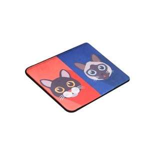 Tapis de sol avec Têtes de Chats - Vraiment-chat