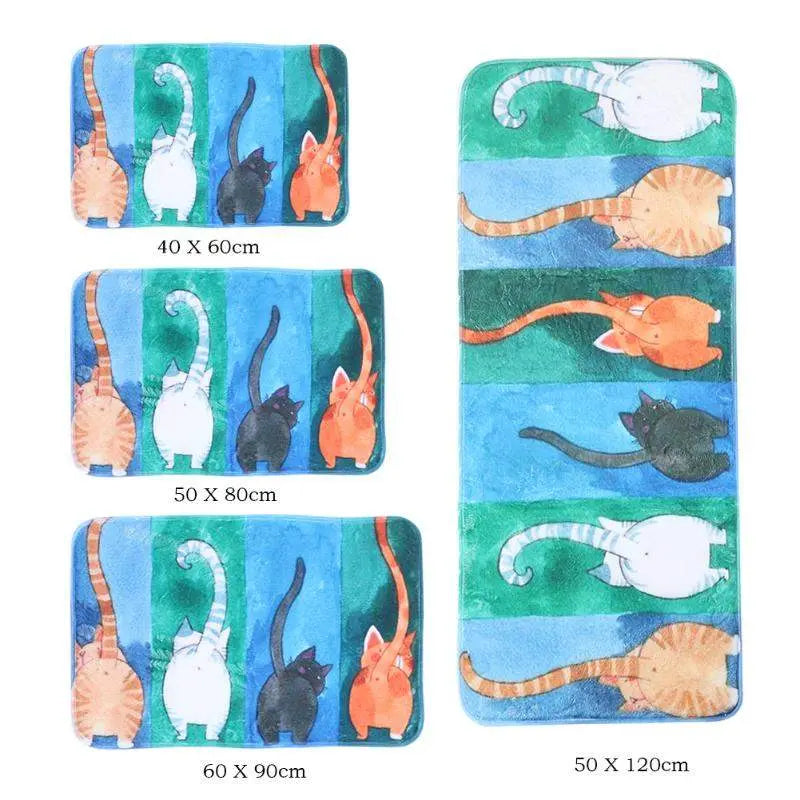 Tapis de sol - Derrières de Chat - Vraiment-chat