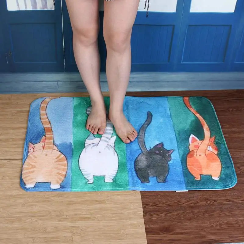 Tapis de sol - Derrières de Chat - Vraiment-chat