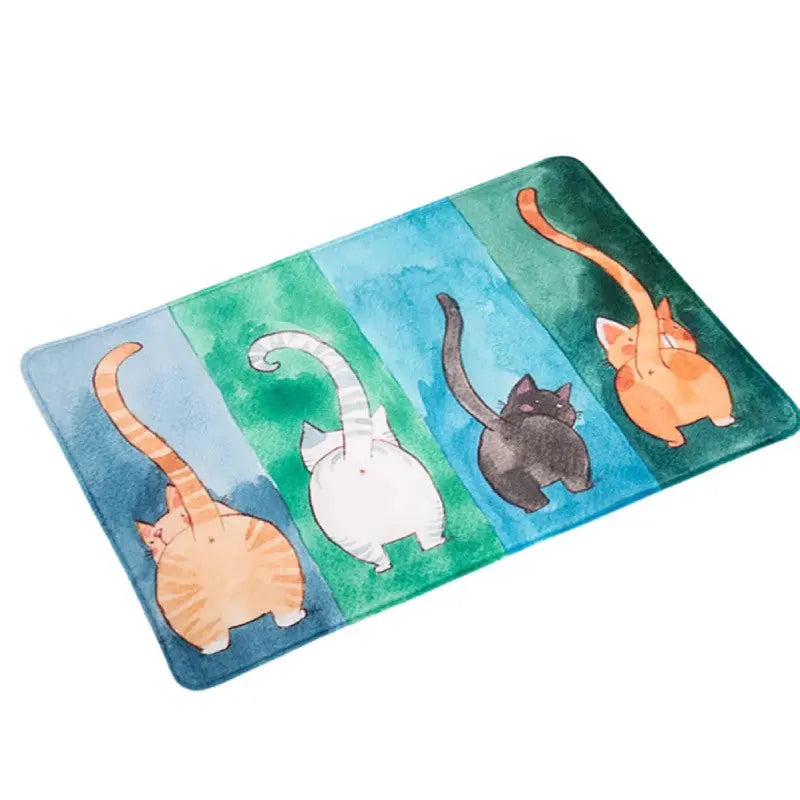 Tapis de sol - Derrières de Chat - Vraiment-chat